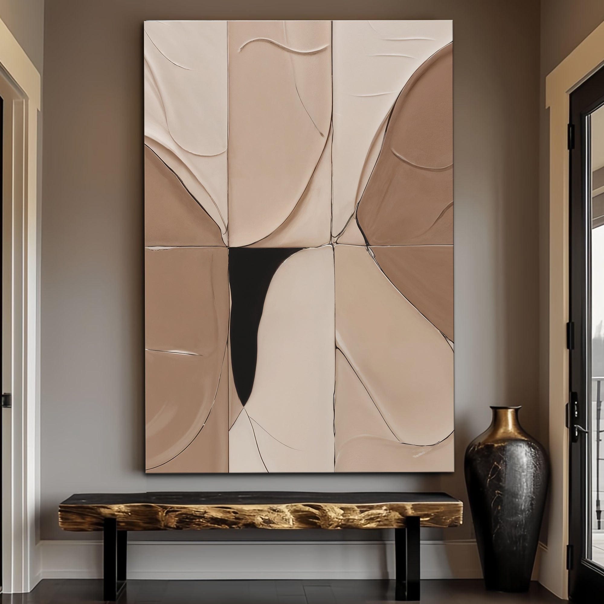 Neutral Depth - Canvas Print